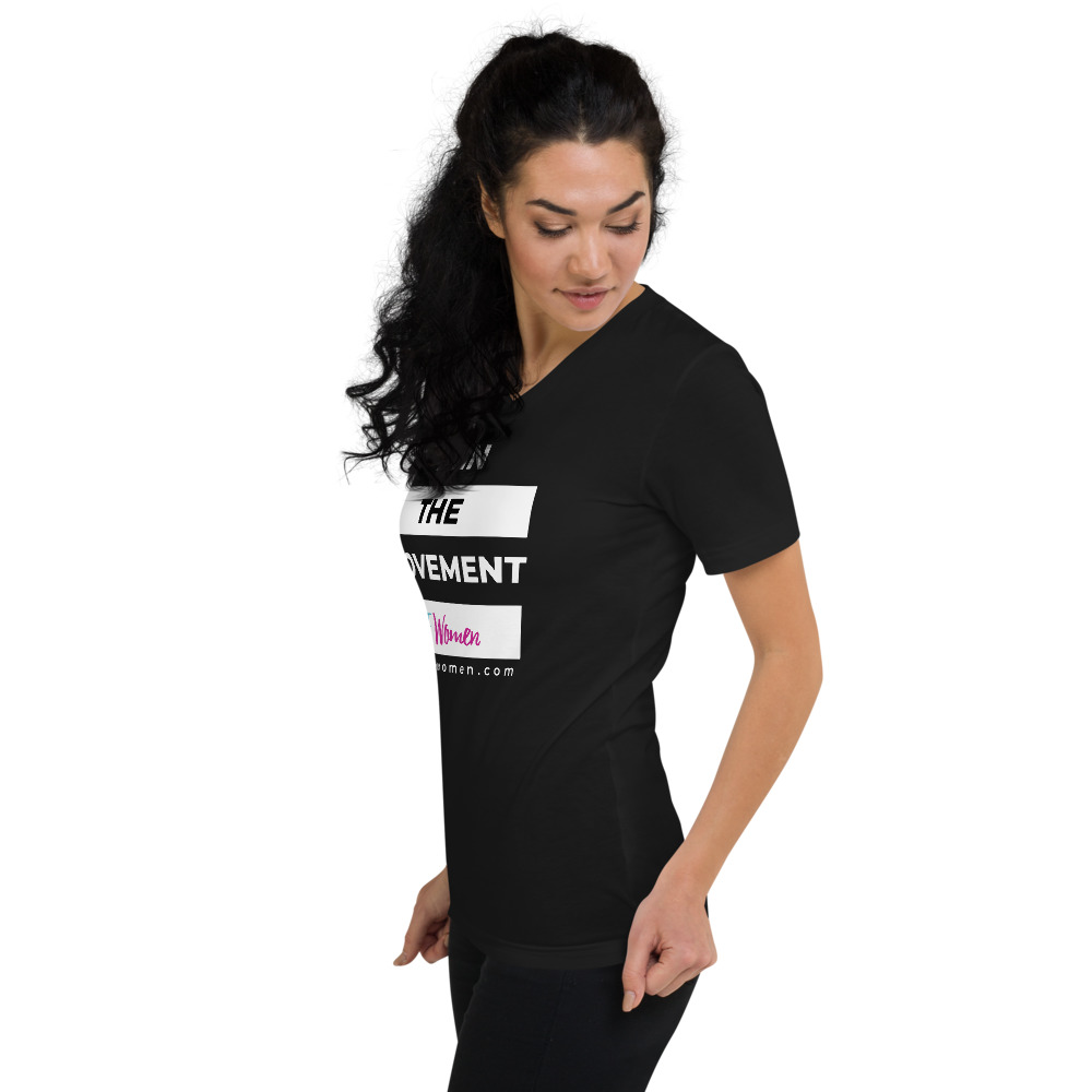 black travel movement t shirts