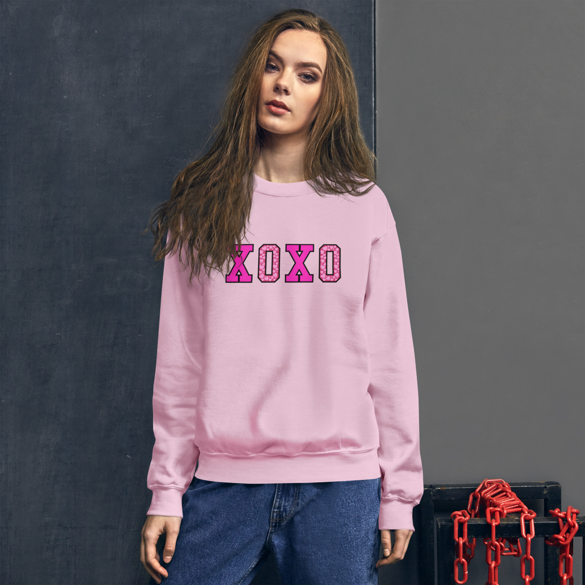 XOXO Crewneck Sweatshirt